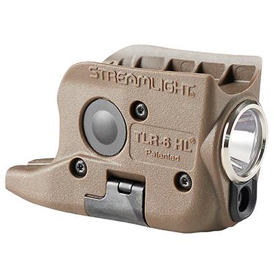 Streamlight TLR-5 HL Weapon Light with Green Laser for Glock 42/43/48 FDE