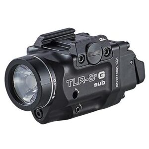 Streamlight TLR-8 G Sub Gun Light with Green Laser for Helcat