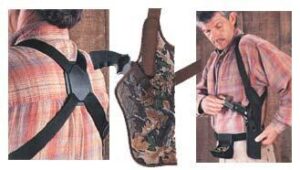 Uncle Mike's Sidekick Vertical Shoulder Holsters 2-3" Sm.&Med. Dble Actn Rev - RH