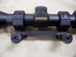 DNZ Freedom Reaper 1-Piece Picatinny Scope Mount - AR15 1" X-High Matte Black