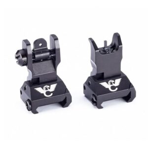 Wilson Combat AR Platform Sight Set Manual Deploy Picatinny Rail Mount