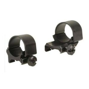 Weaver 2-Piece Detachable Top Mount Scope Rings 1" Medium EXT - Matte