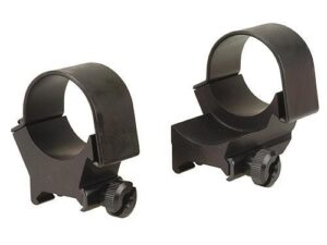 Weaver Detachable Extension Top Mount Aluminum Scope Rings - 30mm High EXT Matte