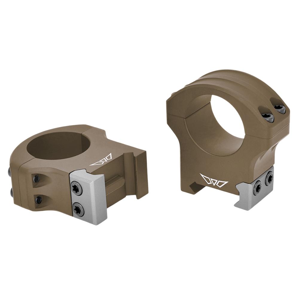 Warne HyperLite 34mm High Dark Earth Scope Rings