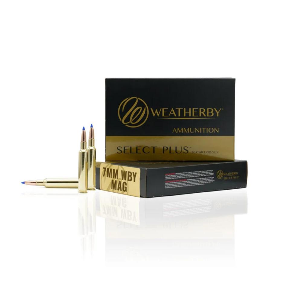 Weatherby Select Hornady Interlock Rifle Ammunition 7mm Wby Mag 154gr SP 3250 fps 20/ct