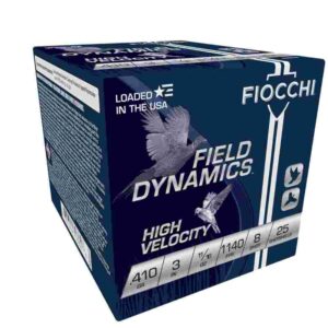 Fiocchi High Velocity - .410ga 3" #8-Shot 11/16oz. 25/rd