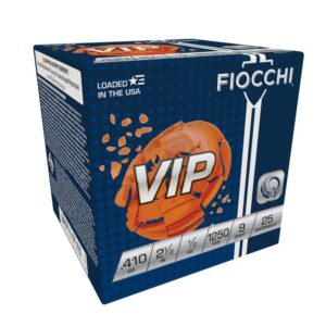 Fiocchi Premium Target Loads .410 ga 2 1/2" 1/2 oz #9 1250 fps 25/ct