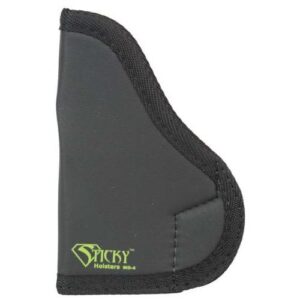 Sticky Holsters Gen 1 Medium Sticky Pocket Holster for 3.8" Sub-Compact Medium Frame Double Stack Autos Black Ambi