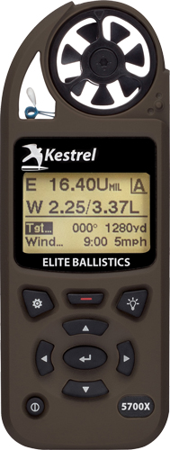 KESTREL 5700X ELITE W/ APPLIED - BALLISTICS FLAT DARK EARTH