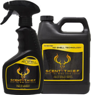 SCENT THIEF FIELD SPRAY COMBO - PACK 12OZ W/32OZ REFILL