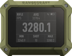 ATHLON RANGECRAFT VELOCITY PRO - RADAR CHRONOGRAPH 2.4" DISPLAY