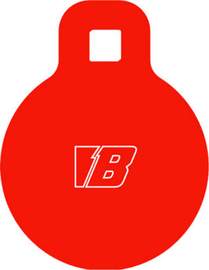 BASH TARGET AR500 GONG TARGET - ROUND 4"-5/16" THICK