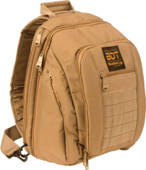 BULLDOG BDT SMALL SLING PACK - W/MOLLE WEBBING TAN
