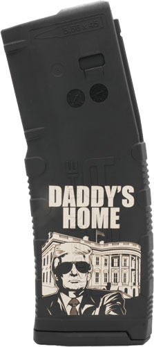 BLACK RAIN MAGAZINE 5.56X45 - 30RD BLACK TRUMP DADDY'S HOME
