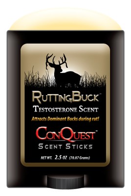 CONQUEST SCENTS DEER LURE - RUTTING BUCK 2.5OZ. STICK