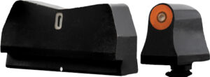 XS DXT2 BIG DOT TRITIUM ORANGE - FOR GLOCK 17-38 SUPP HGHT SET