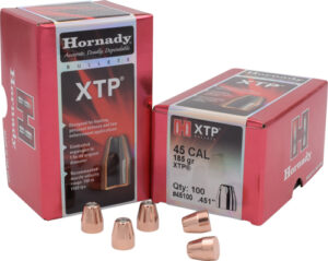 HORNADY BULLETS 45 CAL .451 - 185GR XTP 100CT 15BX/CS
