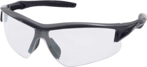 HOWARD LEIGHT ACADIA GLASSES - BLACK FRAME/CLEAR LENS