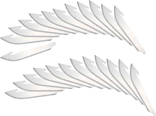 OUTDOOR EDGE 3.5" REPLACEMENT - BLADES FOR RAZORSAFE 24PK DP