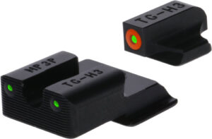 TRUGLO SIGHT SET FOR GLOCK LOW - TRITIUM PRO ORANGE W/U-NOTCH