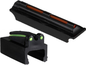 TRUGLO SIGHT SET GOBBLE-DOT - SNAP ON FOR 1/4" RIB RED/GREEN