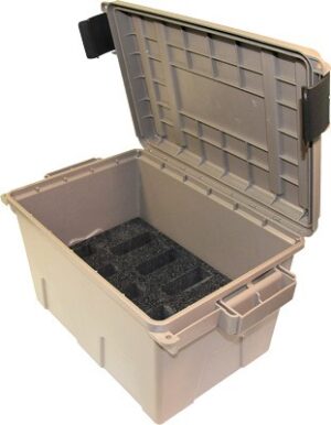 MTM TACTICAL MAGAZINE CAN - DARK EARTH HOLDS 9 AK-47 MAGS
