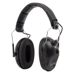 Allen ULTRX Electronic Ear Muffs 23dB Black
