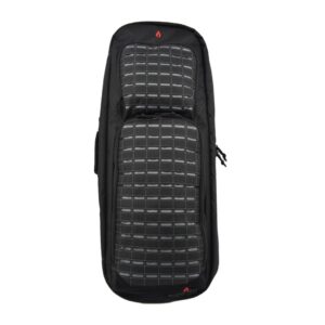 Advance Warrior Solutions Frame 36" Rifle Case with Backpack Strap Black with Grey
