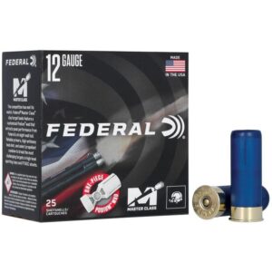 Federal Master Class Shotshells 12ga 2-3/4" 1oz 1250fps #8 25/ct