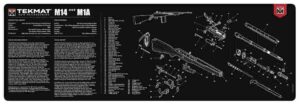 TekMat 12x36 Gun Cleaning Mat - M14 (M1A)