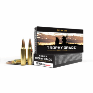 Nosler Accubond Trophy Grade Rifle Ammunition .300 WSM 180 gr PT 2950 fps 20/ct