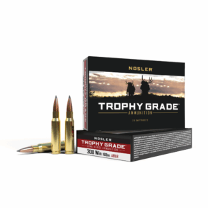 Nosler Accubond Long Range Trophy Grade Rifle Ammunition .308 Win 168 gr PT 2750 fps 20/ct