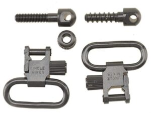 Uncle Mike's QD Machine Screw Type Swivel - 1" Black