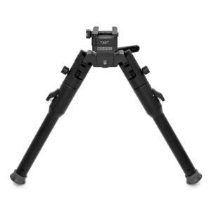 Warne Skyline Lite Bipod with Fixed Picatinny Rail Interface Black