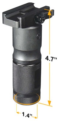 UTG VERTICAL FOREGRIP 4.7" - FOLDING QD PICATINNY ALUMINUM - Image 4