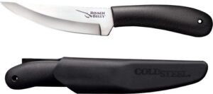 COLD STEEL ROACH BELLY 4.5" - PLAIN EDGE BLADE W/SHEATH