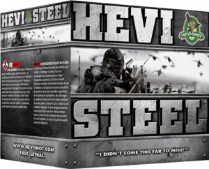 HEVI-SHOT HEAVY STEEL 12GA - 3" 1-1/4OZ #4 25RD 10BX/CS