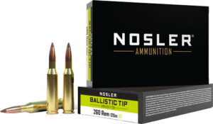NOSLER 260 REM 120GR - BALLISTIC TIP 20RD 10BX/CS