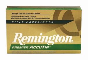 REMINGTON PREMIER 222 REM - 50GR ACCUTIP 20RD 10BX/CS