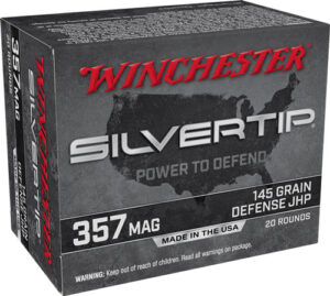 WINCHESTER SILVERTIP 357 MAG - 145GR HP 20RD 10BX/CS