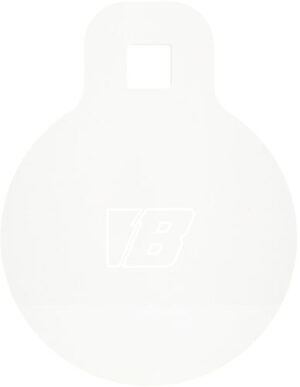 BASH TARGET AR500 GONG TARGET - ROUND 4"-3/8" THICK