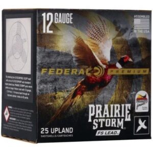 Federal Prairie Storm FS Lead Shotshells 12ga 2-3/4" 1-1/4oz 1330 fps #5 25/ct