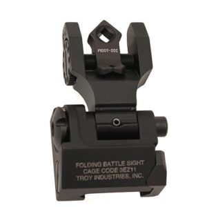 Troy Industries Troy Dioptic Folding Sight Tritium -Black