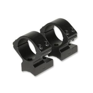 Talley Lightweight Alloy Scope Mounts - Black Anodized 1" - Medium  Savage w/Accutrigger Stevens 200 Stiller Predator Thompson Center Venture Rug