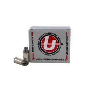 Underwood Ammo Xtreme Defender (Platinum Edition) Handgun Ammunition .380 Auto 68gr Solid 1300 fps 20/ct