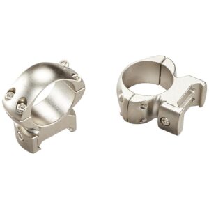 Weaver Grand Slam Steel Top Mount Scope Rings 1" High Silver