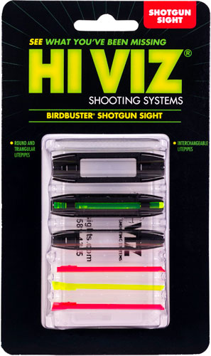 HIVIZ BIRD BUSTER SHOTGUN - FRONT SIGHT MAGNETIC SET