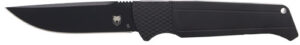 COBRATEC VIPER AUTO FOLDER - 3.12" BLACK/SATIN D2 BLK BLADE