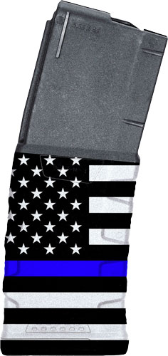 MFT EXD MAGAZINE AR15 5.56X45 - 30RD BLUE LINE FLAG