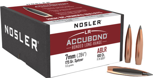 NOSLER BULLETS 7MM .284 - 175GR ACCUBOND LR 100CT